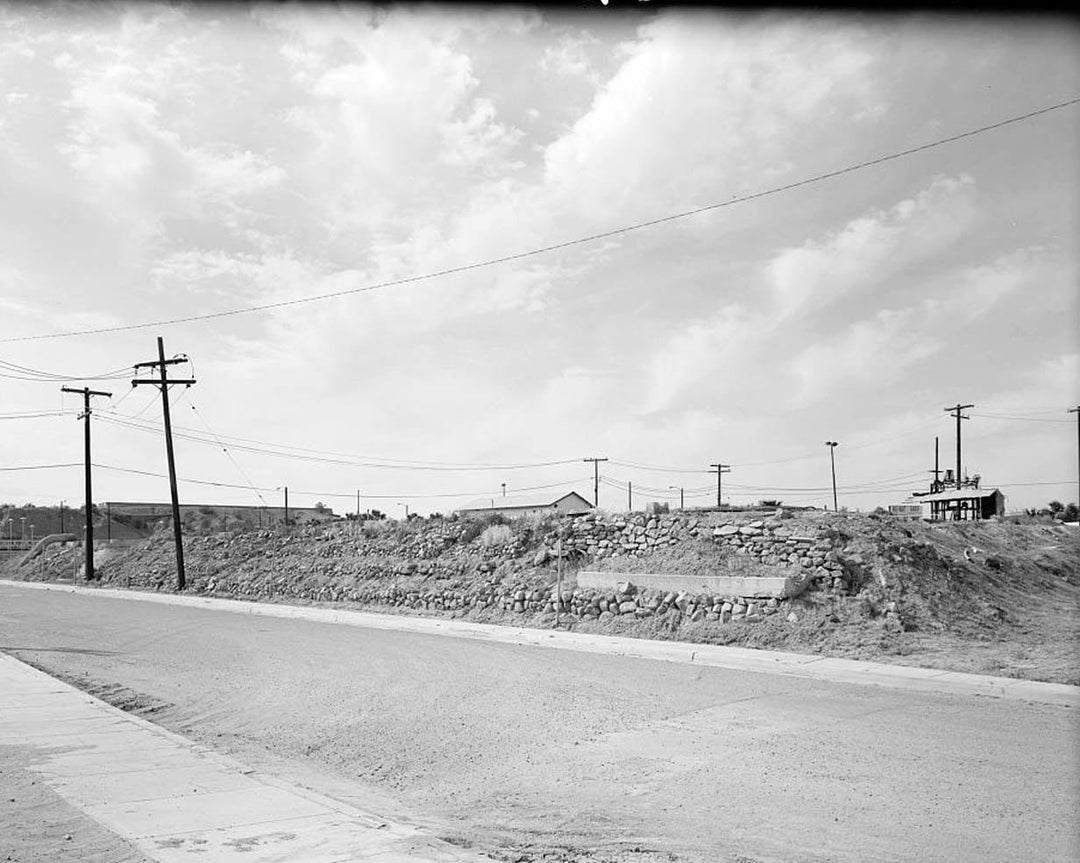 Historic Photo : Yuma Main Street Water Treatment Plant, Jones Street at foot of Main Street, Yuma, Yuma County, AZ 2 Photograph