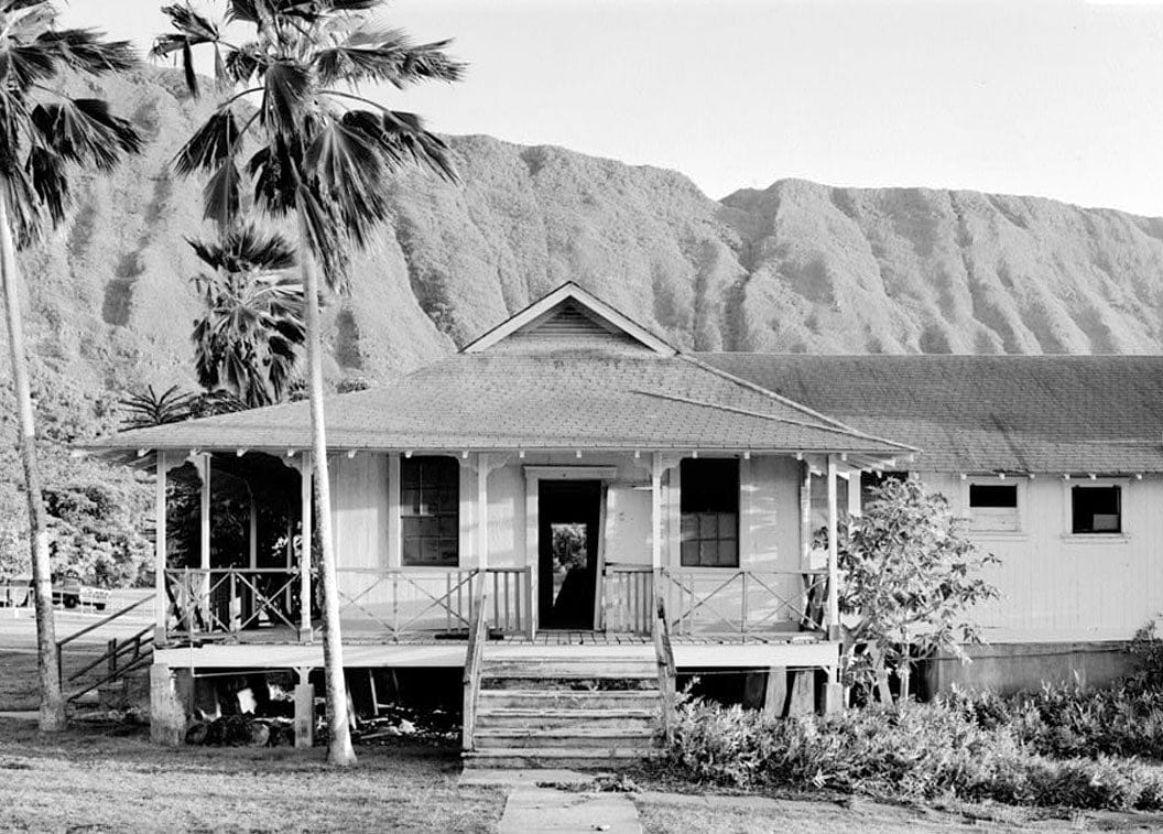 Historic Photo : Bay View Home, Old Kitchen, Moloka'i Island, Kalaupapa, Kalawao County, HI 2 Photograph