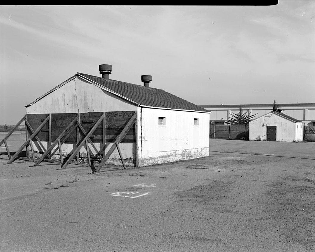 Historic Photo : Presidio of San Francisco, Ammunition Storage, Old Mason Street at Crissy Field, San Francisco, San Francisco County, CA 1 Photograph