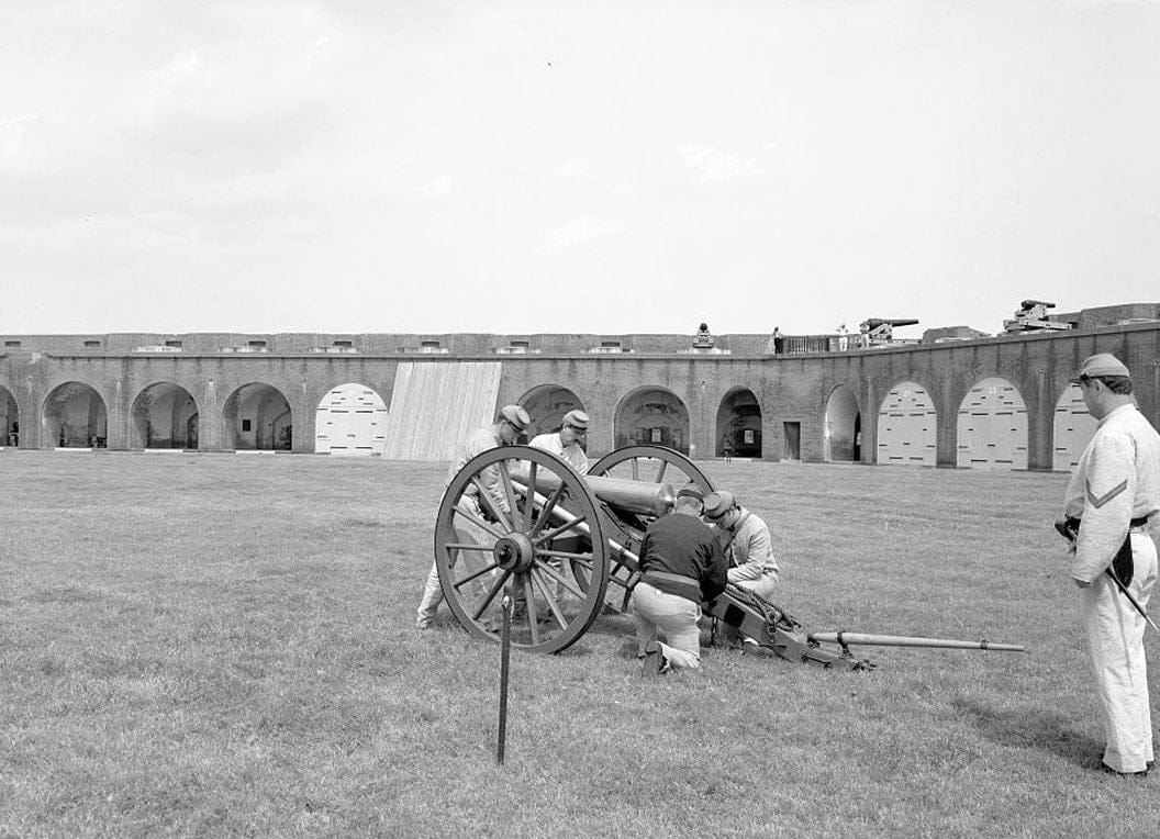 Historic Photo : Fort Pulaski, Cockspur Island, Savannah, Chatham County, GA 22 Photograph