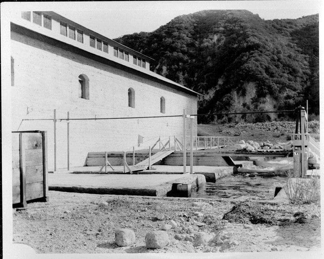 Historic Photo : Santa Ana River Hydroelectric System, SAR-1 Powerhouse, Redlands, San Bernardino County, CA 4 Photograph