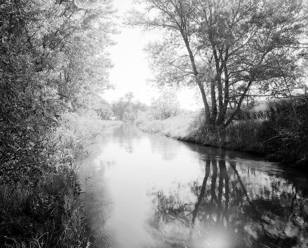 Historic Photo : High Line Canal, Mouth of South Platte River to confluence with Second Creek, Denver, Denver County, CO 1 Photograph