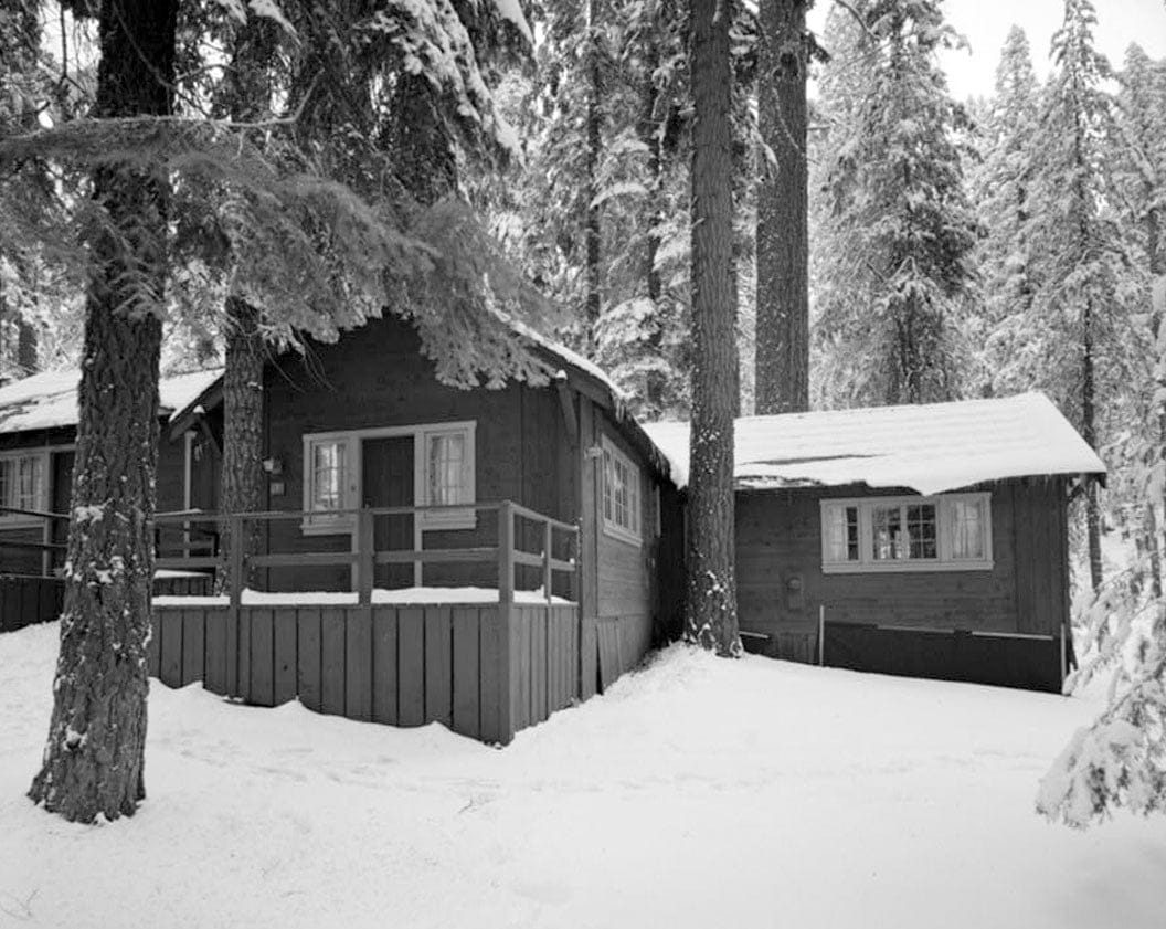 Historic Photo : Giant Forest Lodge Historic District, Cabin No. 7, Three Rivers, Tulare County, CA 1 Photograph