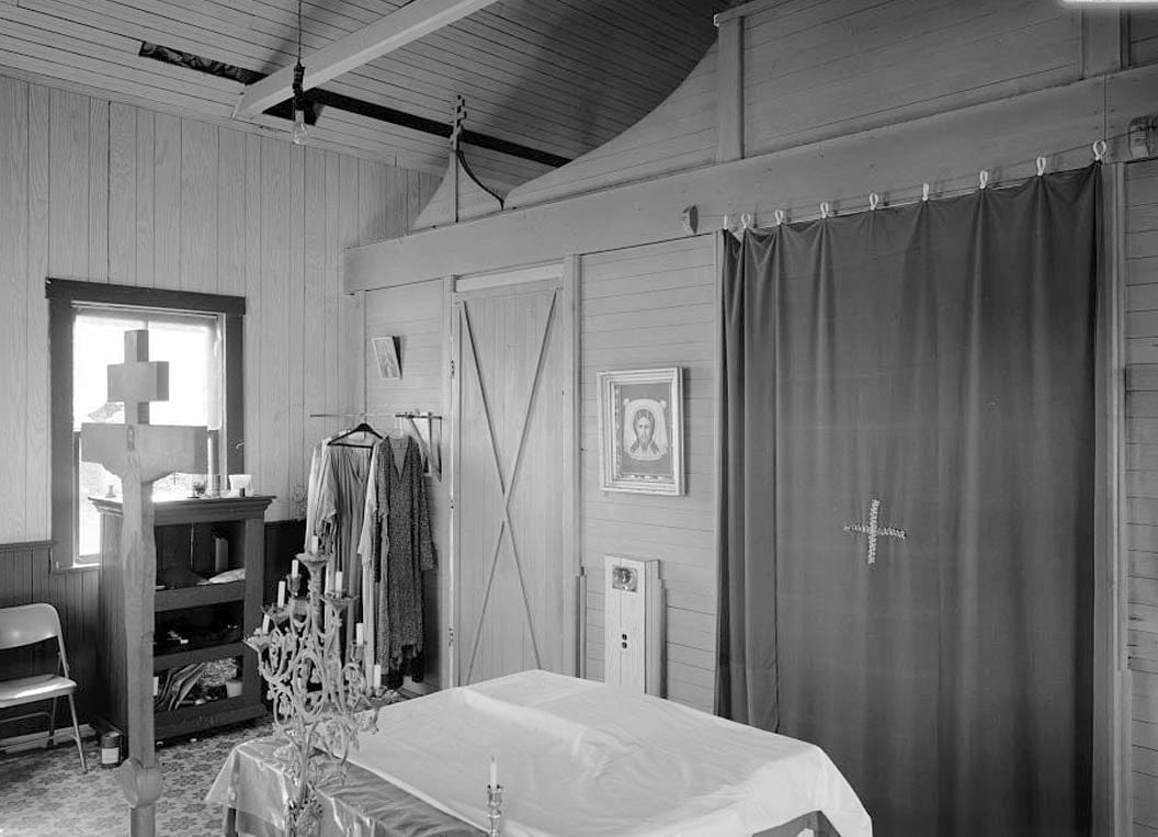 Historic Photo : St. John the Baptist Russian Orthodox Church, Angoon, Skagway-Hoonah-Angoon Census Area, AK 4 Photograph