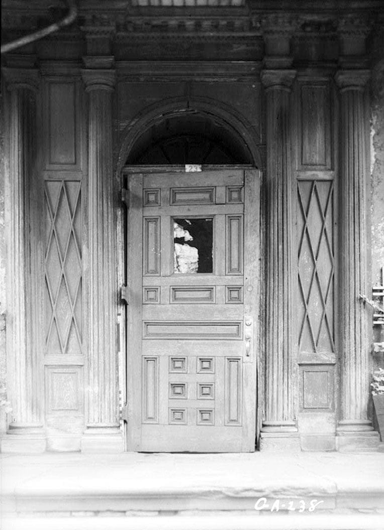 Historic Photo : Habersham House, Reynolds Square Vicinity, Savannah, Chatham County, GA 3 Photograph