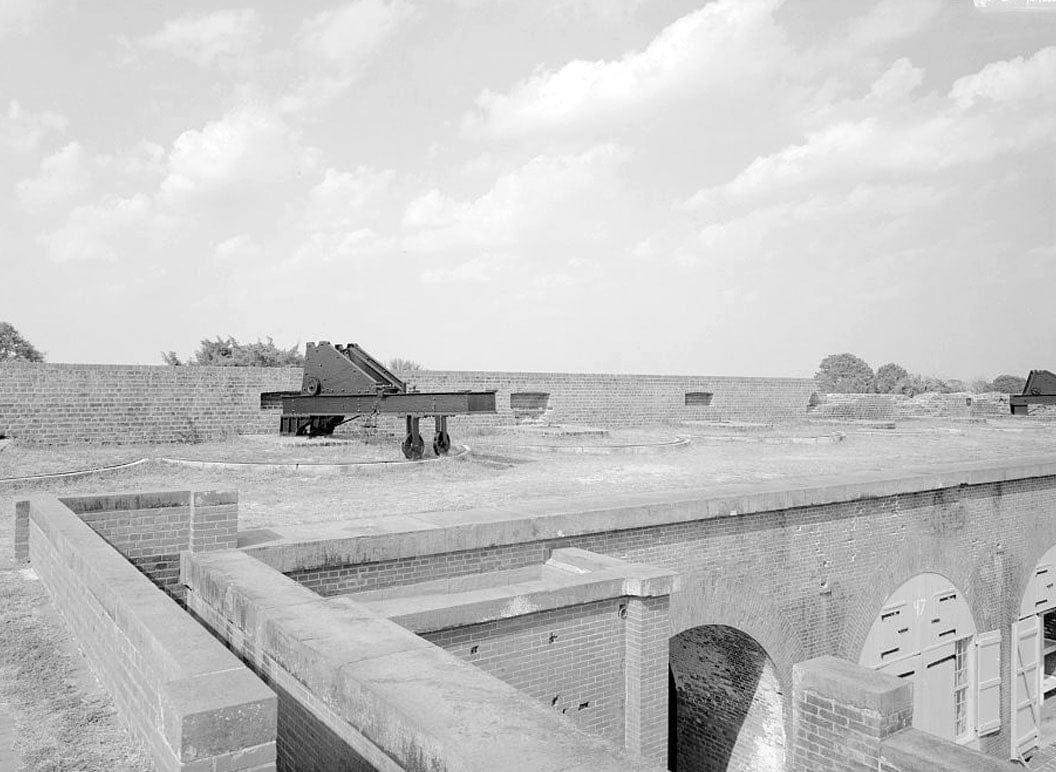 Historic Photo : Fort Pulaski, Cockspur Island, Savannah, Chatham County, GA 33 Photograph