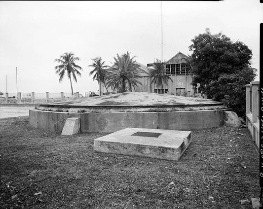 Historic Photo : Naval Air Station Key West, Truman Annex, Fresh Water Cistern, Key West, Monroe County, FL 1 Photograph