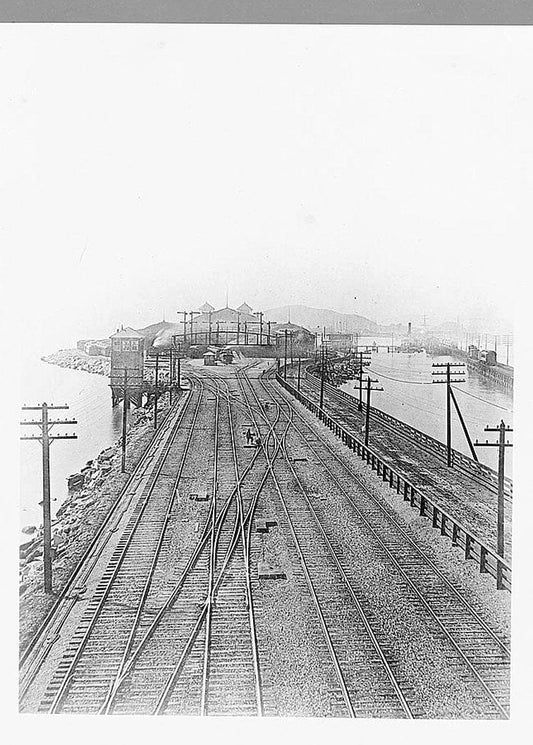 Historic Photo : Southern Pacific Mole & Pier, Seventh Street, Oakland, Alameda County, CA 5 Photograph