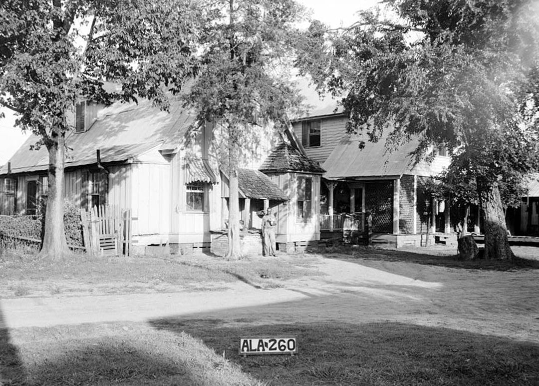 Historic Photo : Waldwic House & Outbuildings, State Route 69, Gallion, Hale County, AL 2 Photograph
