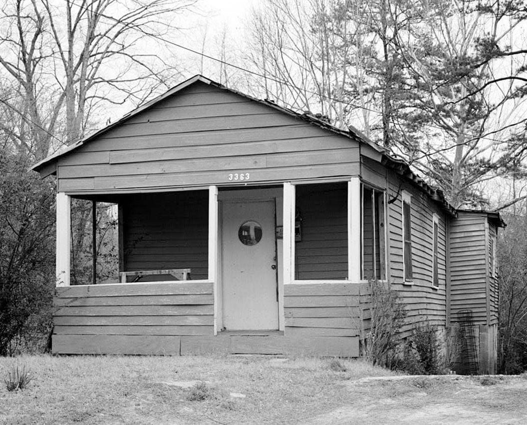 Historic Photo : 3363 Oak Valley Road (House), Atlanta, Fulton County, GA 1 Photograph