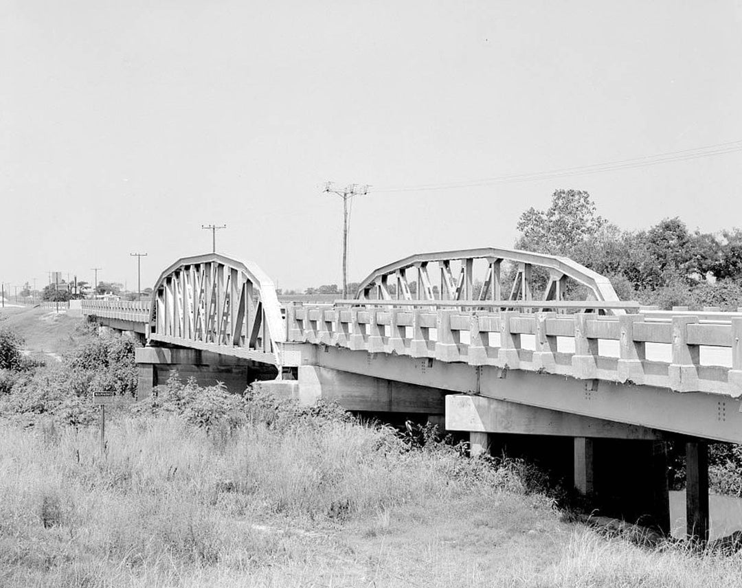 Historic Photo : Cache River Bridge, Spanning Cache River at U.S. Highway 412, Walnut Ridge, Lawrence County, AR 1 Photograph