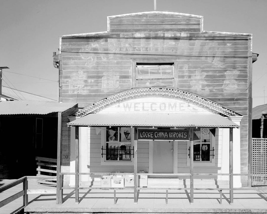 Historic Photo : Town of Locke, Star Theatre, 13939 River Road, Locke, Sacramento County, CA 2 Photograph