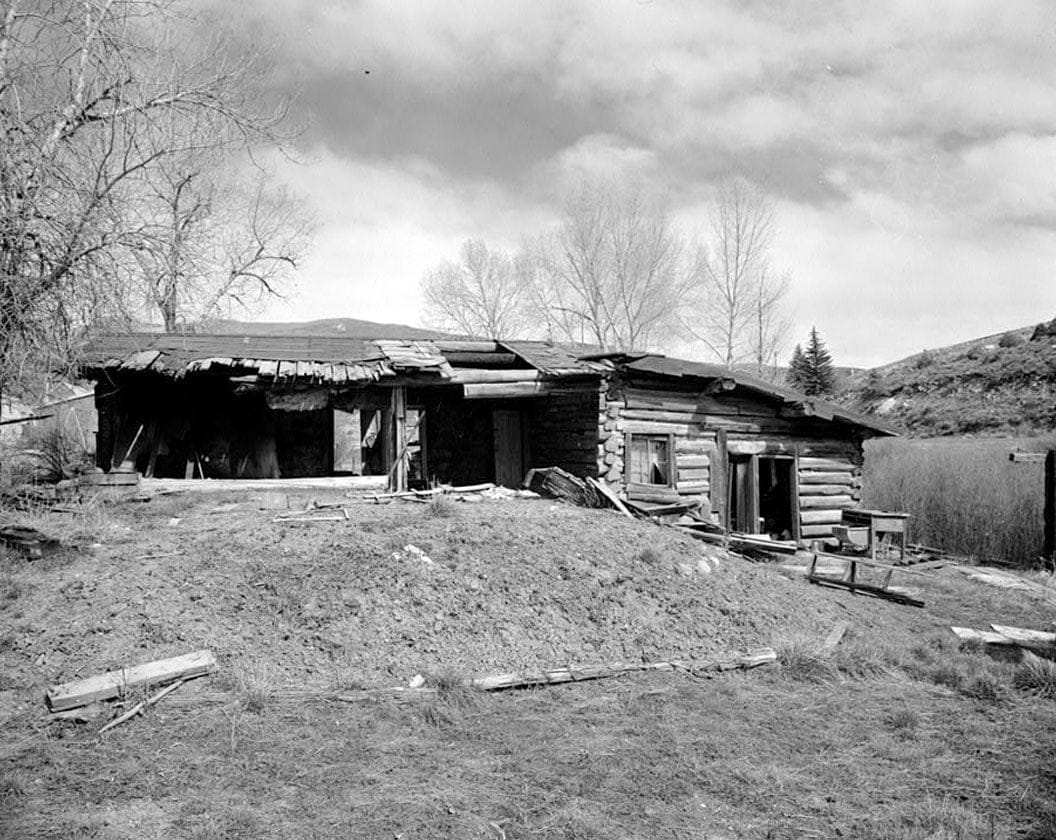 Historic Photo : Bocco House, Northwest Junction-U.S. Highways 6 & 131, Wolcott, Eagle County, CO 3 Photograph