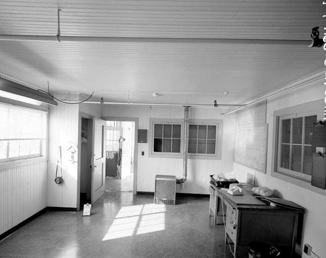 Historic Photo : Oakland Naval Supply Center, Pier Transit Sheds, North Marginal Wharf, between First & Third Streets, Oakland, Alameda County, CA 1 Photograph