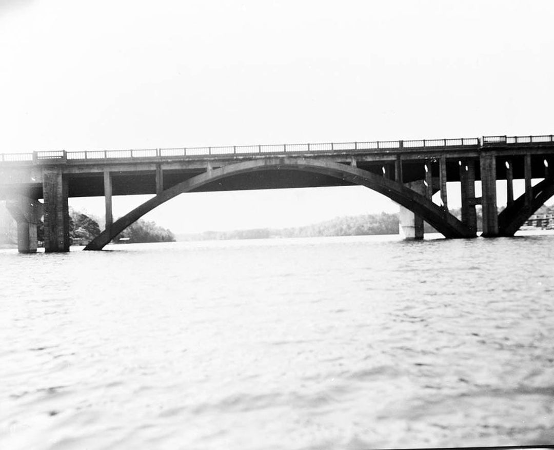 Historic Photo : Ouachita River Bridge, Spanning Lake Hamilton on U.S. Highway 70, Hot Springs, Garland County, AR 3 Photograph