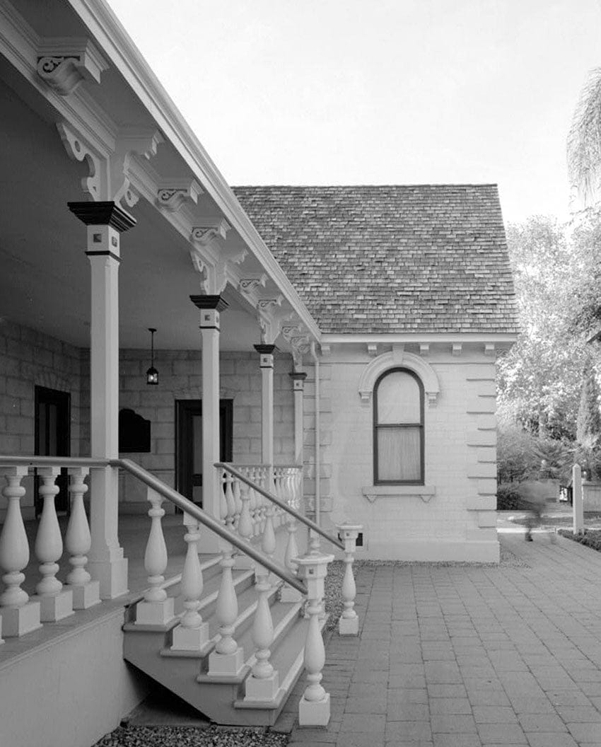 Historic Photo : Workman House, Workman & Temple Family Homestead Museum, 15415 East Don Julian Road, Industry, Los Angeles County, CA 16 Photograph