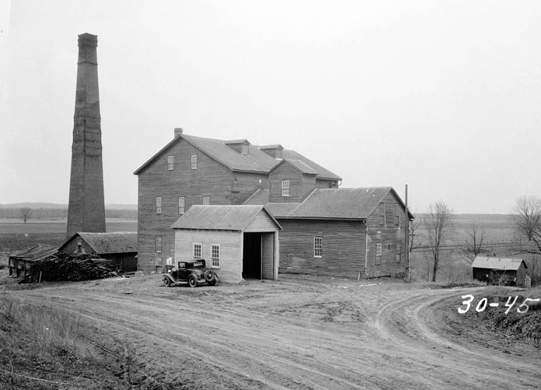 Historic Photo : West Amana Flour Mill, Amana, Iowa County, IA 1 Photograph