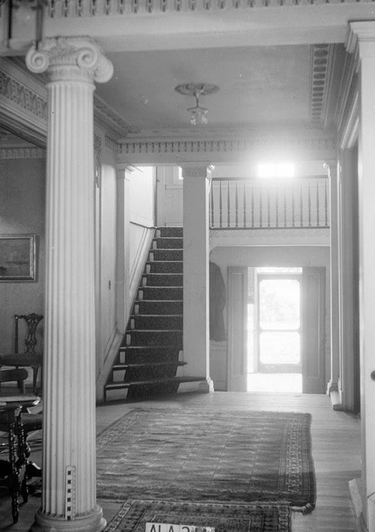 Historic Photo : Gaineswood, 805 South Cedar Street, Demopolis, Marengo County, AL 13 Photograph