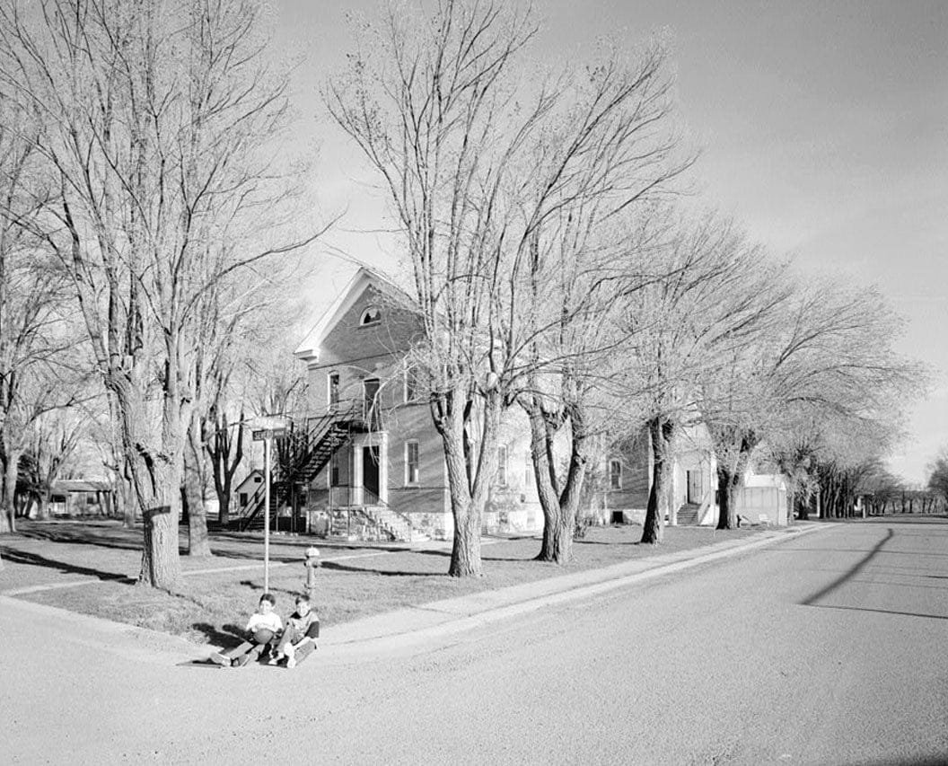 Historic Photo : Southern Ute Boarding School, Boy's Dormitory, Ouray & Capote Drives, Ignacio, La Plata County, CO 7 Photograph