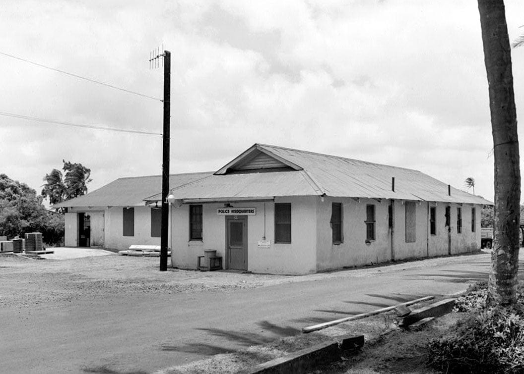 Historic Photo : Jail & Police Station, Moloka'i Island, Kalaupapa, Kalawao County, HI 1 Photograph
