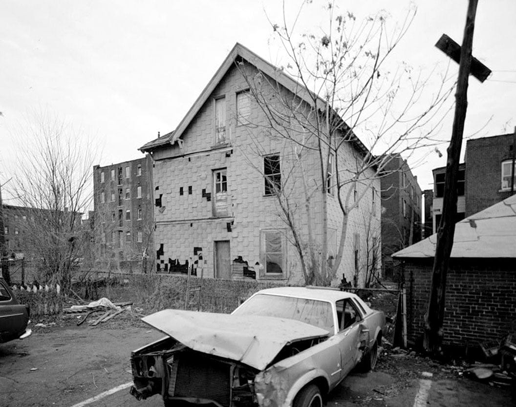 Historic Photo : Grey House, 833 Park Street (rear), Hartford, Hartford County, CT 1 Photograph