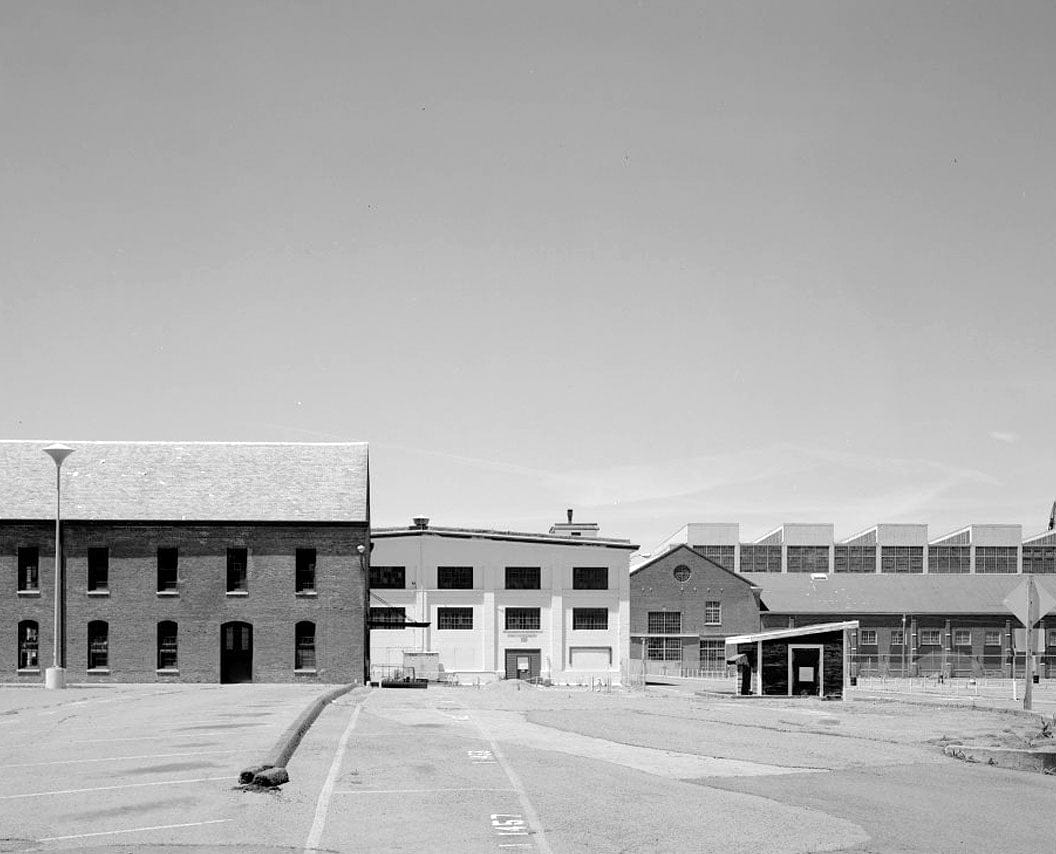 Historic Photo : Mare Island Naval Shipyard, Machine Shop, Waterfront Avenue, west side between A Street & Third Street, Vallejo, Solano County, CA 1 Photograph
