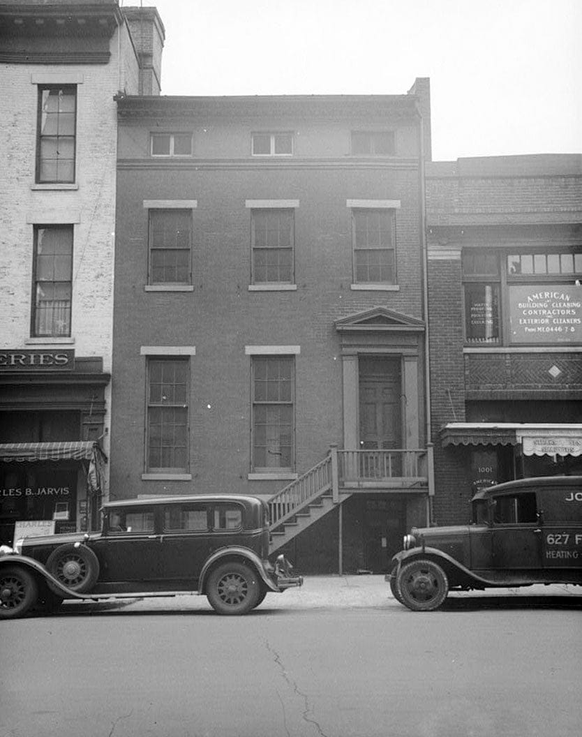 Historic Photo : 1003 H Street Northwest (House), Washington, District of Columbia, DC 1 Photograph
