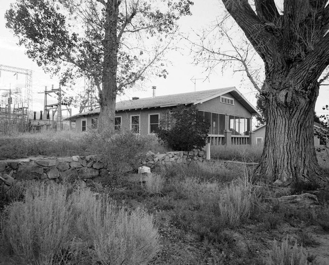 Historic Photo : Bishop Creek Hydroelectric System, Control Station, Worker Cottage, Bishop Creek, Bishop, Inyo County, CA 3 Photograph