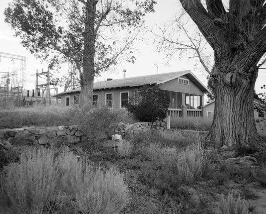 Historic Photo : Bishop Creek Hydroelectric System, Control Station, Worker Cottage, Bishop Creek, Bishop, Inyo County, CA 3 Photograph