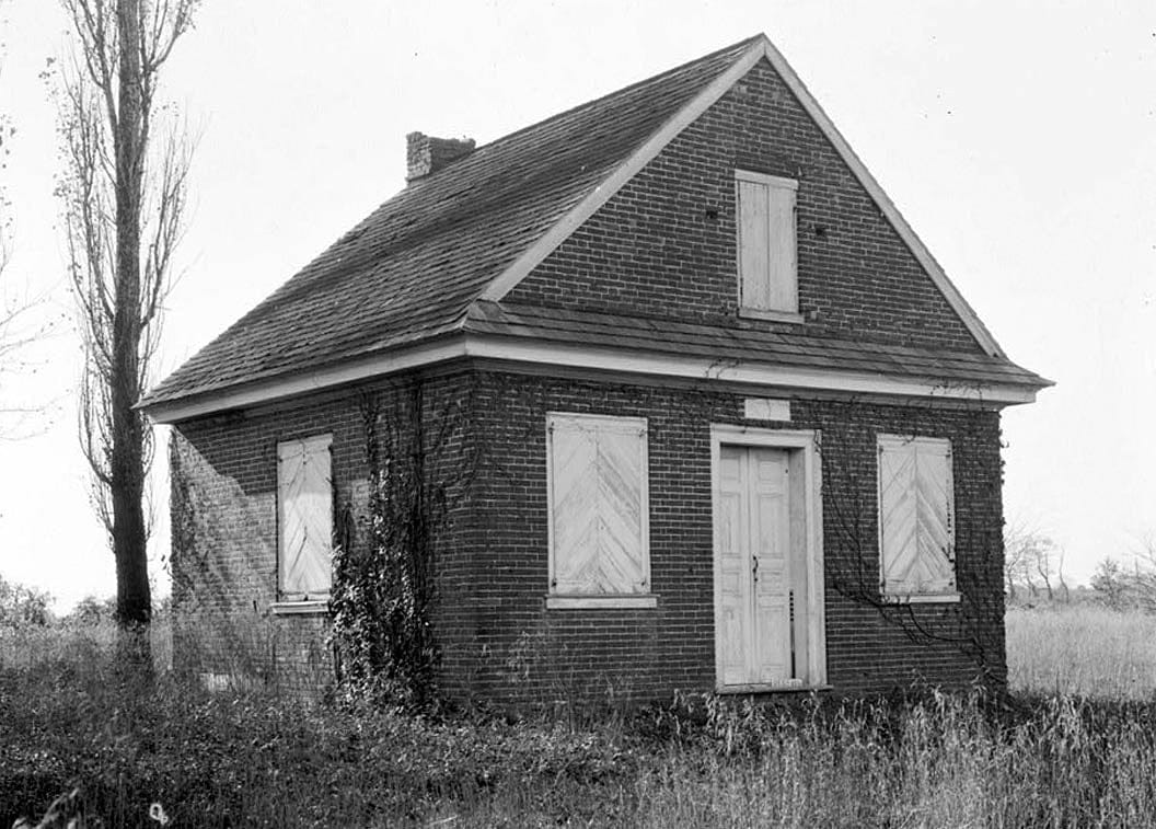 Historic Photo : Odessa Friends Meetinghouse, Route 299, Odessa, New Castle County, DE 1 Photograph