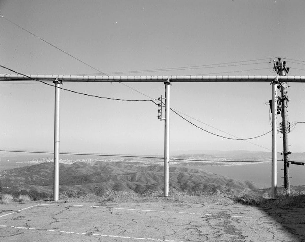 Historic Photo : Mill Valley Air Force Station, East Ridgecrest Boulevard, Mount Tamalpais, Mill Valley, Marin County, CA 2 Photograph
