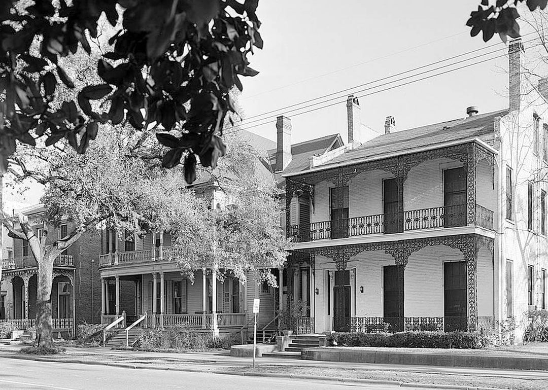 Historic Photo : Church Street Block Study, 401-407 Church Street, Mobile, Mobile County, AL 1 Photograph