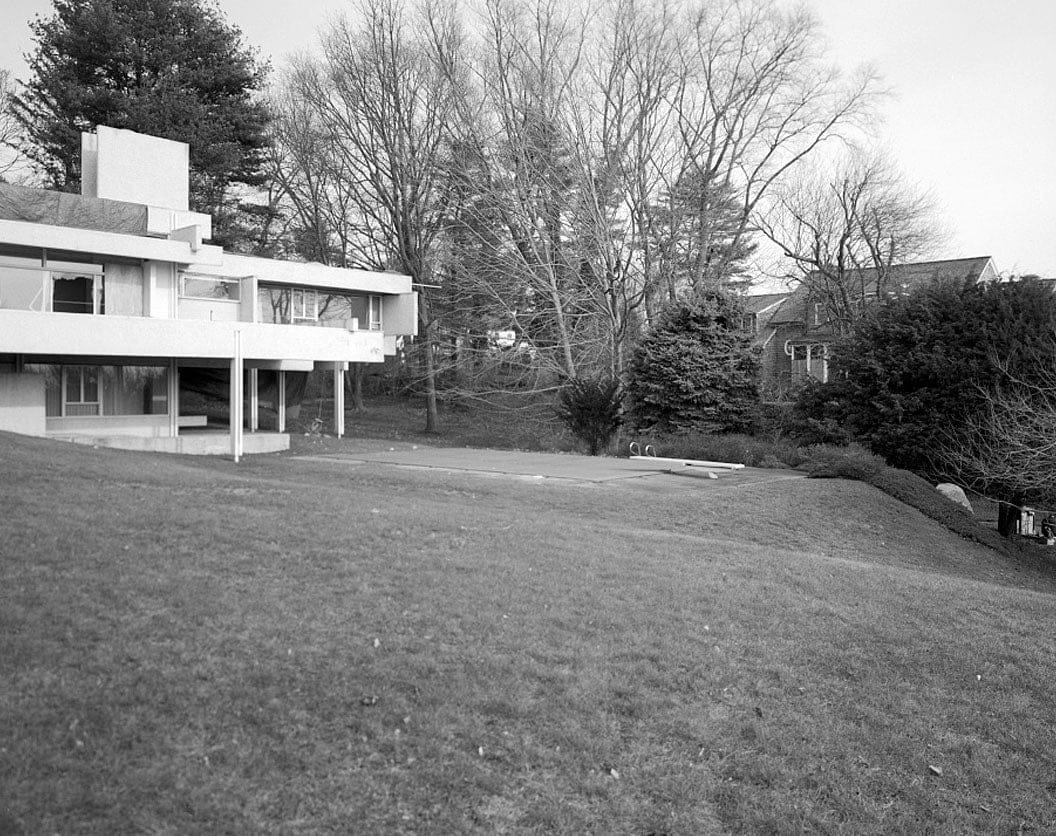 Historic Photo : Paul Rudolph's Louis Micheels House, 16 Minute Man Hill, Westport, Fairfield County, CT 1 Photograph