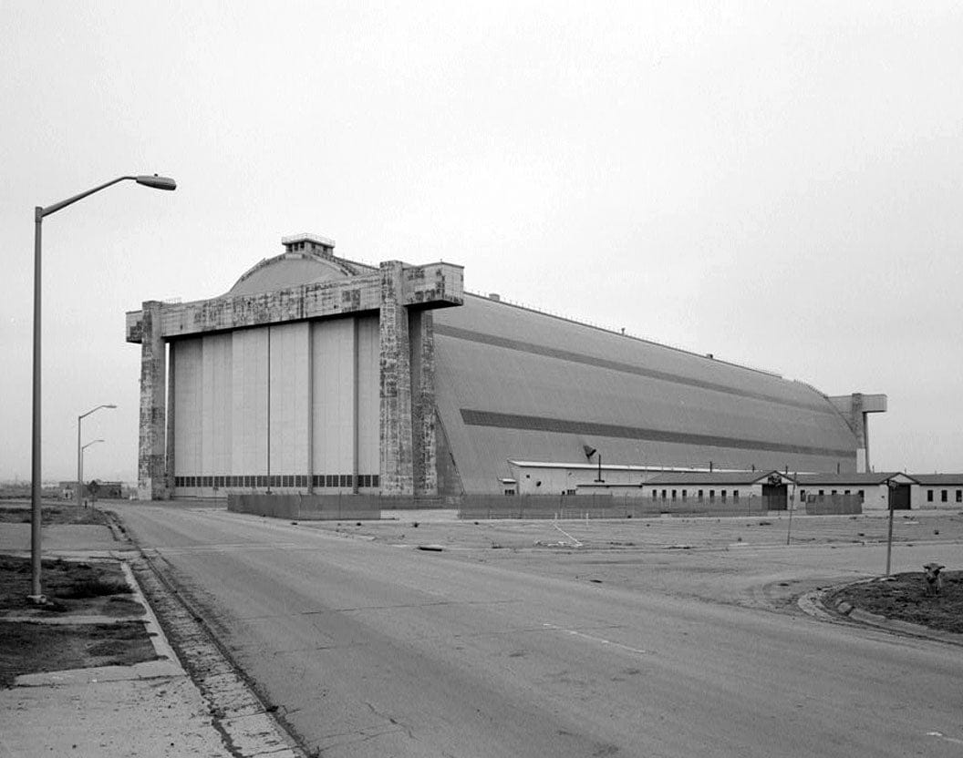 Historic Photo : Marine Corps Air Station Tustin, East of Red Hill Avenue between Edinger Avenue & Barranca Parkway, Tustin, Orange County, CA 1 Photograph