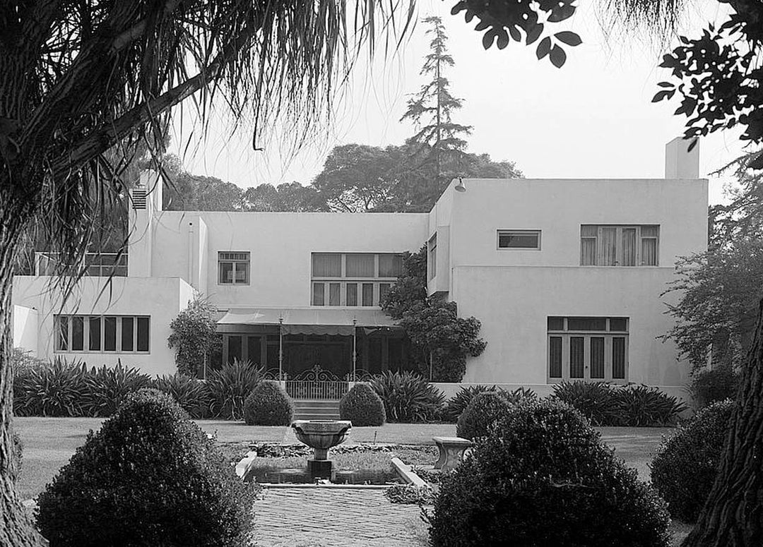 Historic Photo : Walter Luther Dodge House, 950 North Kings Road, West Hollywood District, Los Angeles, Los Angeles County, CA 4 Photograph