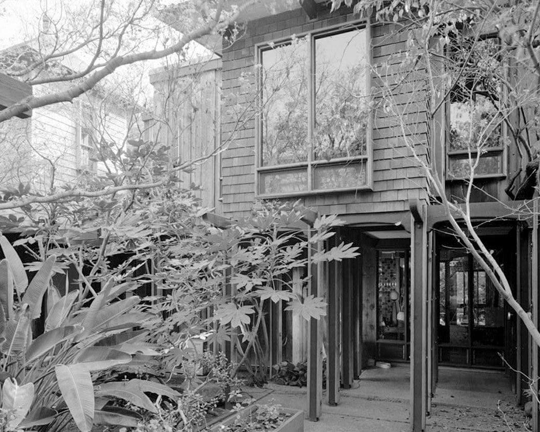 Historic Photo : Sam & Alfreda Maloof Compound, Main Residence & Workshop, 9553 Highland Avenue, Rancho Cucamonga, San Bernardino County, CA 2 Photograph