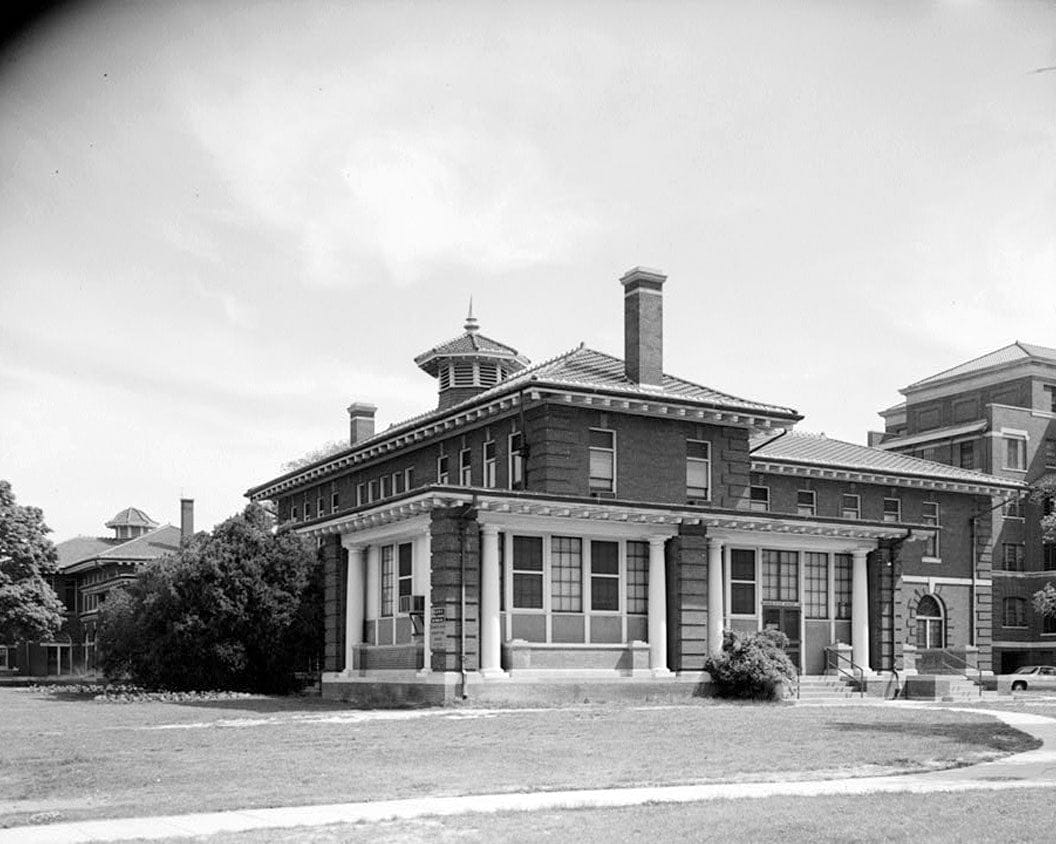 Historic Photo : St. Elizabeths Hospital, N Building, 2700 Martin Luther King Jr. Avenue, Southeast, Washington, District of Columbia, DC 3 Photograph