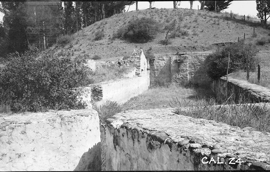 Historic Photo : Mission Santa Inez, Tannery, State Highway 150, Solvang, Santa Barbara County, CA 1 Photograph
