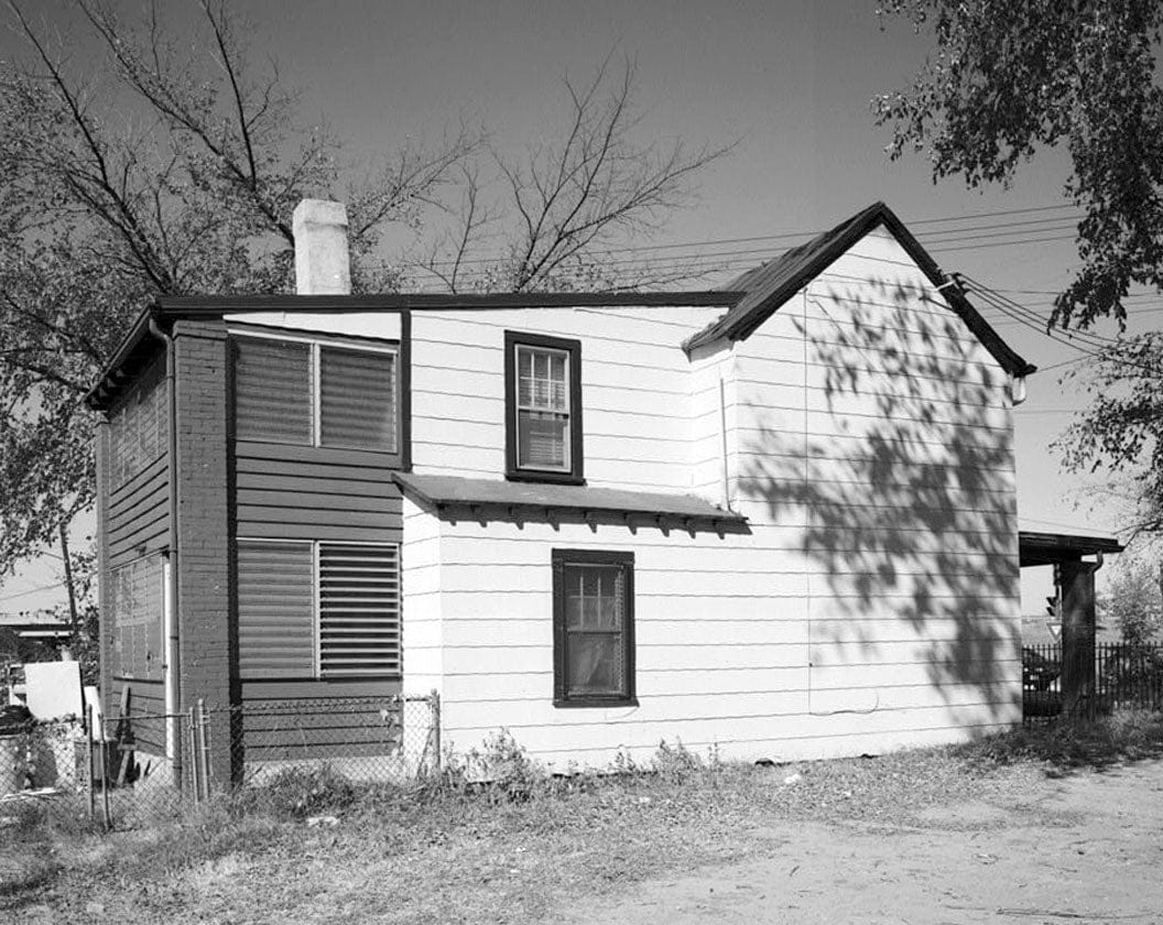 Historic Photo : Howard Road Historic District, Thomas Sparks House, 1003 Howard Road, Washington, District of Columbia, DC 1 Photograph