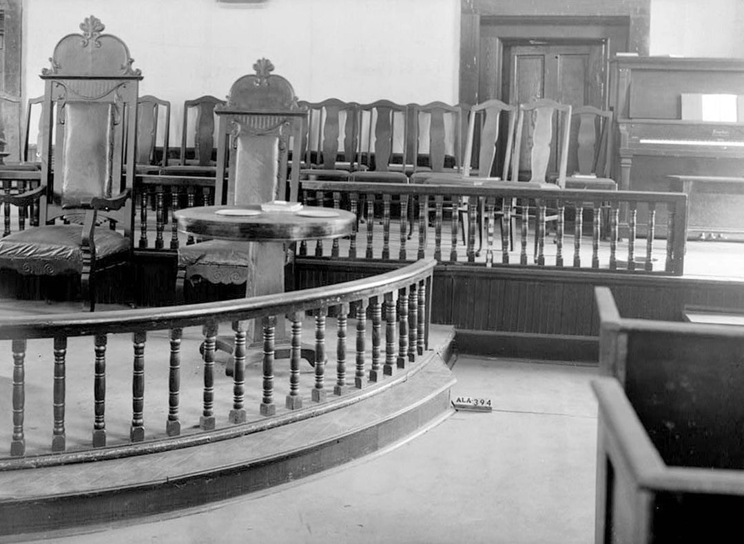 Historic Photo : Methodist Episcopal Church, Tuscaloosa Street (State Highway 86), Carrollton, Pickens County, AL 1 Photograph