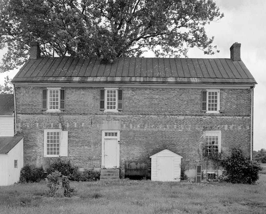 Historic Photo : Huguenot House, Route 9, Taylors Corner, New Castle County, DE 13 Photograph
