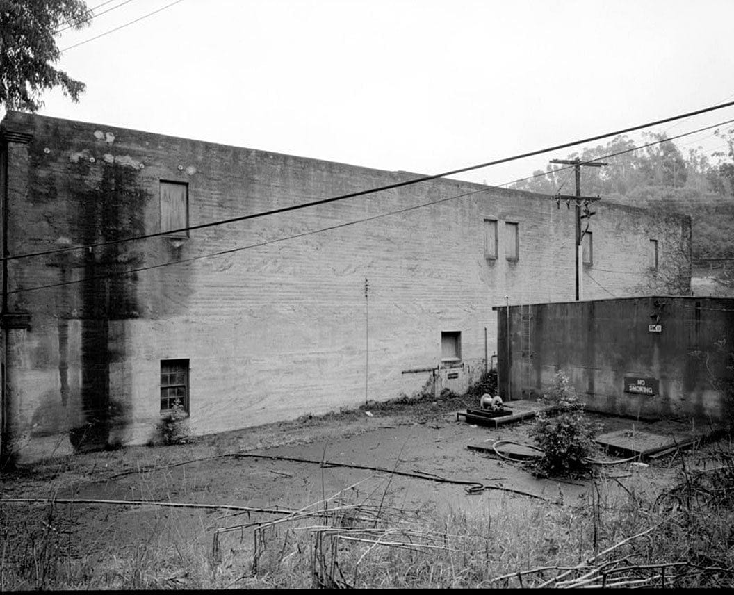 Historic Photo : Winehaven, Storage Cellar & Fermentation Room, Point Molate Naval Fuel Depot, Richmond, Contra Costa County, CA 4 Photograph