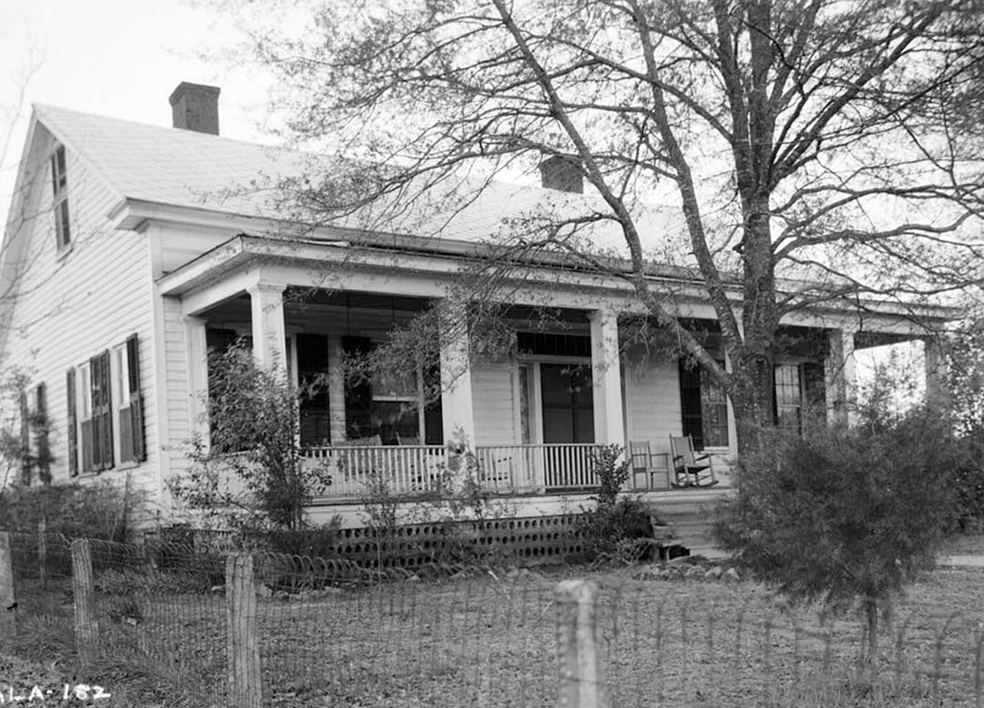 Historic Photo : McMillan House, Broad Street (State Road 28), Camden, Wilcox County, AL 1 Photograph