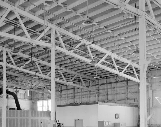 Historic Photo : Naval Supply Annex Stockton, Public Works Shop, Davis Avenue east of Ellsberg Drive, Stockton, San Joaquin County, CA 2 Photograph