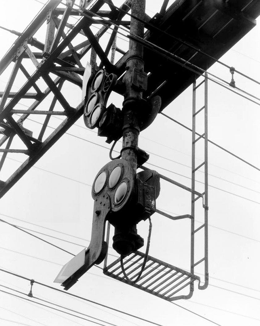 New York, New Haven & Hartford Railroad, Automatic Signalization System, Long Island Sound shoreline between Stamford & New Haven, Stamford, Fairfield County, CT 11