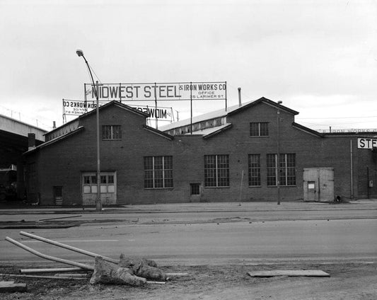 Historic Photo : Midwest Steel & Iron Works Company, 25 Larimer Street, Denver, Denver County, CO 2 Photograph
