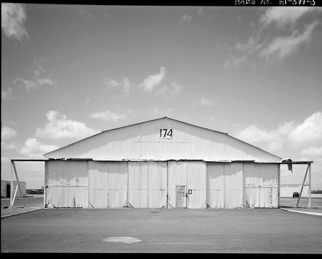 U.S. Naval Base, Pearl Harbor, United States All-Steel Hangar, Wasp Boulevard between Kingfisher Street and Ranger Loop, Pearl City, Honolulu County, HI 2