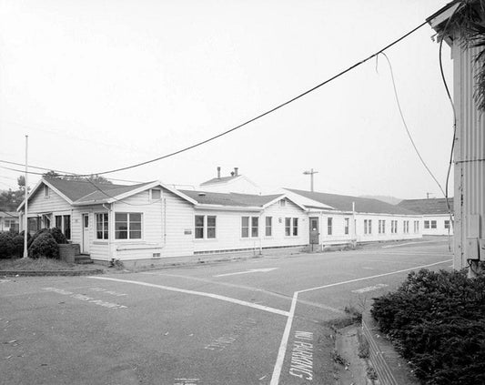 Historic Photo : Presidio of San Francisco, Post Engineer's Headquarters Office, Crissy Field North cantonment, San Francisco, San Francisco County, CA 1 Photograph