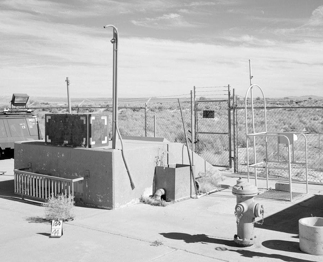 Edwards Air Force Base, X-15 Engine Test Complex, Observation Bunker Types, Rogers Dry Lake, east of runway between North Base & South Base, Boron, Kern County, CA 2