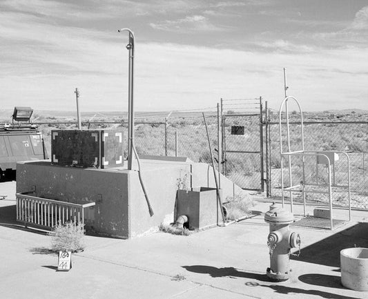 Edwards Air Force Base, X-15 Engine Test Complex, Observation Bunker Types, Rogers Dry Lake, east of runway between North Base & South Base, Boron, Kern County, CA 2